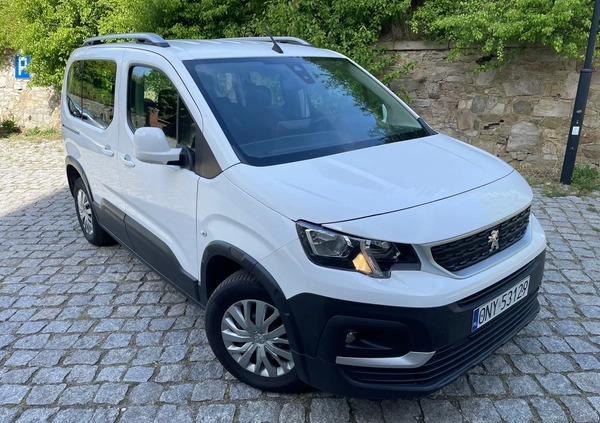 Peugeot Rifter cena 69900 przebieg: 95582, rok produkcji 2019 z Nysa małe 631